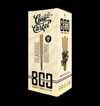 98MM Class Brown Cone - 26MM FIlter - 800 French Paper